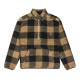 Quiksilver Ανδρική fleece μπλούζα Mercury Woodlands Sherpa - Half Zip Sherpa Check Jacket